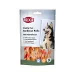 Skanėstai &scaron;unims | Trixie Denta Fun Barbecue Chicken kramtomos lazdelės, 12 cm, 10 vnt. / 80 g