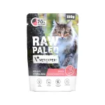 &Scaron;lapias maistas sterilizuotoms katėms | Raw Paleo Cat Sterilised Pork, 100 g