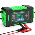 Automatinis automobilinis akumuliatorių įkroviklis su atstatymo funkcija 12V 24V