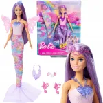 Barbie Dreamtopia lėlės rinkinys 3 viename: fėja, undinė ir princesė su aksesuarais
