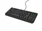 Mechaninė žaidimų klaviatūra Genesis Thor 230 TKL, US QWERTY, RGB, Outemu Red, juoda