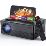 &bdquo;Retoo&ldquo; projektorius su &bdquo;Android&ldquo;, &bdquo;Wi-Fi&ldquo;, &bdquo;Full HD&ldquo;, 9000 lm, 4K UHD palaikymu ir &bdquo;Bluetooth&ldquo;