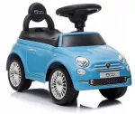 &bdquo;Sun Baby&ldquo; &bdquo;Fiat 500&ldquo; paspirtukas-automobilis, vaik&scaron;tynė su daiktadėže, mėlynas