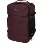 Kompakti&scaron;ka bordo spalvos kelioninė kuprinė lėktuvui, 20 l, 40 &times; 25 &times; 20 cm