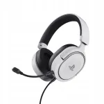 Žaidimų ausinės &bdquo;Trust GXT 498 Forta&ldquo;, ant ausų dedamos, 3,5 mm, su mikrofonu, baltos