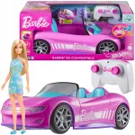 &bdquo;Hot Wheels Barbie&ldquo; rožinis nuotoliniu būdu valdomas kabrioletas + lėlė