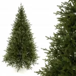 Dirbtinė eglė &bdquo;Świerk Natura 3D&ldquo; &ndash; FULL PE PREMIUM, 220 cm, tikrovi&scaron;ka, 100 % PE