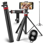 &bdquo;Mobilari&ldquo; asmenukių lazda-trikojis telefonui su &bdquo;Bluetooth&ldquo; pulteliu, 36&ndash;205 cm