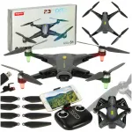 SYMA Z3PRO RC dronas, 2,4 GHz, su HD kamera ir &bdquo;Wi-Fi&ldquo;, juodas