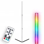 Kampinis LED tor&scaron;eras &bdquo;Masterled&ldquo; 9 W, 350 lm, RGB CCT, 180&deg;, i&scaron;manusis, &bdquo;Wi-Fi&ldquo;, su nuotolinio valdymo pulteliu, 140 cm