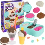 Kinetic Sand ledų gardumynų ledainė &ndash; kvapnus kinetinis smėlis, 3 spalvos