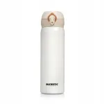 Baltas termopuodelis su snapeliu &bdquo;Majestic Sport&ldquo;, 450 ml