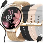 WonderWatch Sx5 moteri&scaron;kas i&scaron;manusis laikrodis su skambučiais, prane&scaron;imais, pulso ir sporto funkcijomis