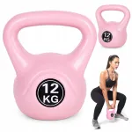 &bdquo;MOVEPRO&ldquo; kettlebellas, 12 kg &ndash; vinilinis svarmuo treniruotėms