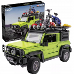 Surenkamas CaDA Suzuki modelis &ndash; 1:12 visureigis, 1803 dalys