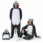 &bdquo;nerd hunters&ldquo; lemūro kigurumi pižama-kostiumas, XL, 175&ndash;185 cm