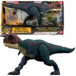 &bdquo;Jurassic World Survival&ldquo; karnotauro dinozauro figūrėlė &bdquo;Carnotaurus&ldquo;, 20 cm, su garso efektais