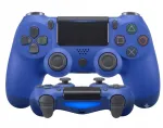 Belaidis PS4 ir PS3 valdiklis &bdquo;DOUBLESCHOCK&ldquo; su vibracija, &bdquo;Midnight Blue&ldquo;