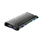 &bdquo;GravaStar Mercury K1&ldquo; mechaninė klaviatūra, 75 %, &bdquo;Tri-Mode&ldquo;, RGB, &bdquo;Gradient Black&ldquo;
