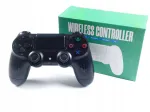 Belaidis PS4 valdiklis su vibracija, PlayStation 4 / Slim / Pro, juodas