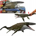 Jurassic World Rebirth didelė dinozauro figūrėlė &ndash; mosazauro puolimas nasrais, 65 cm