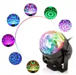 &bdquo;Interlook MQ01&ldquo; LED RGB diskotekų projektorius su nuotolinio valdymo pulteliu