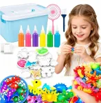 Magic Jelly 23 viename &ndash; vandens gelio klijų kūrybinis 3D modeliavimo rinkinys