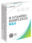 JONAX B vitaminų kompleksas Max, 30 tablečių