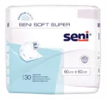SENI Soft Super higiēniskie absorbējo&scaron;ie paladziņi 60 x 60 cm, 30 gab.