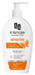 AA INTIMATE Sensitive intymios higienos prausiamoji emulsija, 300 ml