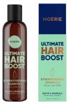 MOERIE Ultimate Hair Boost stiprinamasis &scaron;ampūnas ploniems plaukams, 250 ml