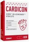 ICONFIT Cardicon &ndash; 30 kapsulių lizdinėje plok&scaron;telėje