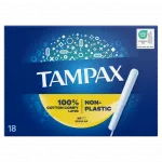 TAMPAX Plastic Free Regular, 18 tamponų be plastiko