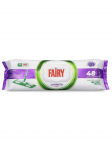Drėgnos servetėlės grindims Fairy Levander, 50 vnt