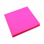 Lipnūs lapeliai Forpus, Neon, 75x75mm, rožiniai (1x80)