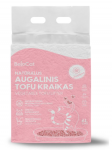 Kraikas katėms TOFU augalinis, vy&scaron;nių žiedų kvapo 6L / 2,5Kg.