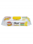 Drėgnos servetėlės Sleepy maistiniams pavir&scaron;iams Lemon, 50vnt
