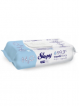 Drėgnos servetėlės kūdikiams Sleepy Aqua Care, 99,9 % vandens, 50 vnt.