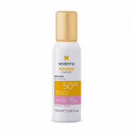 SESDERMA REPASKIN COMFORT apsauginė veido dulksna nuo saulės su pelargonijų aromatu SPF50, 100 ml