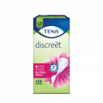 Tena Discreet Ultra Mini moteri&scaron;ki įklotai nuo &scaron;lapimo nelaikymo (1 la&scaron;.), 28 vnt.