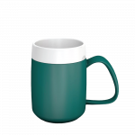 Ornamin &scaron;ilumą i&scaron;laikantis puodelis. Termo puodelis asmenims su judesio sutrikimais