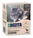 Bozita Duck Jelly 370g - Bezgrūdžių mėsos gabalėliai želėje su vi&scaron;tiena