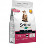 Schesir Adult Ham 400g - saulėje džiovintas maistas su kumpiu suaugusiems katinams