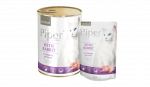 Piper Cat Adult Sterilised Rabbit 400g - Konservuotas maistas katėms (triusis)