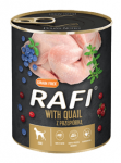 Piper Rafi Adult with Quail, Cranberry and Blueberry 800gr - Su paipalų mėsa, bruknėmis ir mėlynėmis.