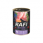 Piper Rafi Adult with Rabbit, Cranberry and Blueberry 400gr - Su triu&scaron;iais, spanguolėmis ir juodupynėmis