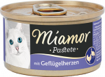 Miamor Pate Poultry hearts 85g - Pa&scaron;tetas su naminių pauk&scaron;čių &scaron;irdimis