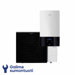 Daikin Altherma 3 R W oras-vanduo &scaron;ilumos siurblys EBBX16D9W komplekte ERLA16DW17 galia 15.96 kW