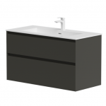 Kame Loft vonios spintelė Antracito Pilka BU/10-3DR/D13-LFT