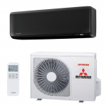 Mitsubishi Heavy Industries oro kondicionierius SRK20ZT-WFB komplekte SRC20ZT-W
